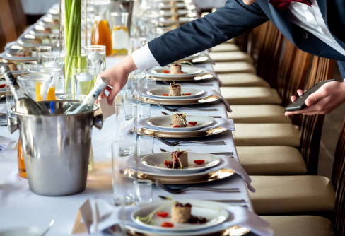 豊富なフードコート