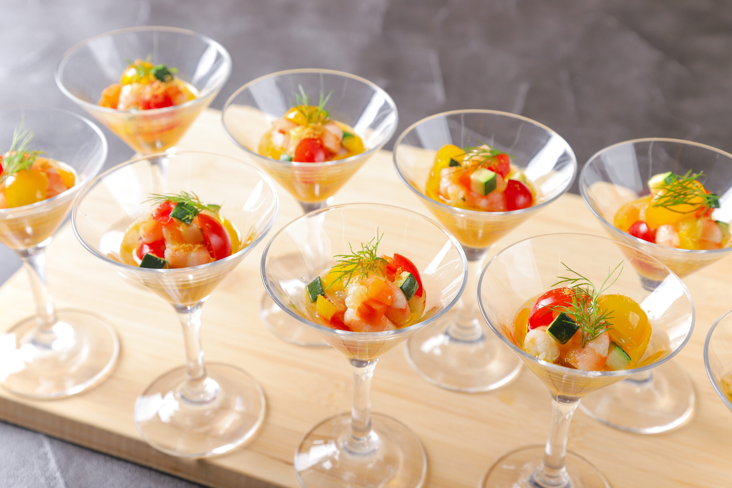 海老と蛸のセビーチェ