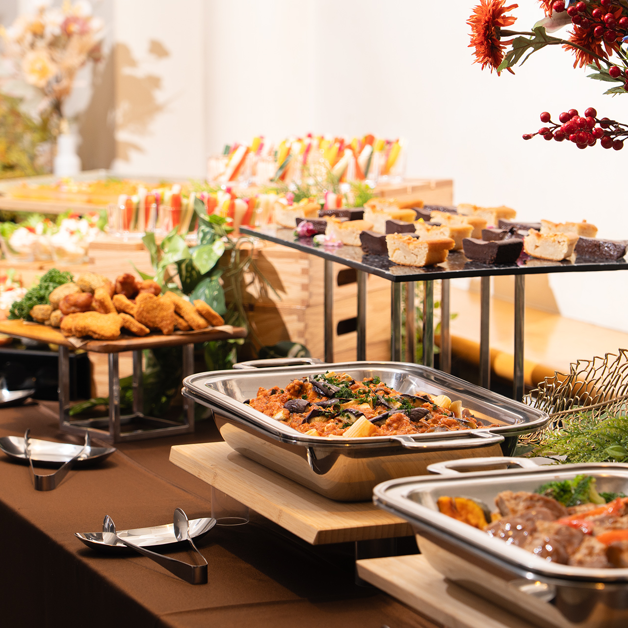 スタイリッシュパーティービュッフェプラン4,400円(税込)